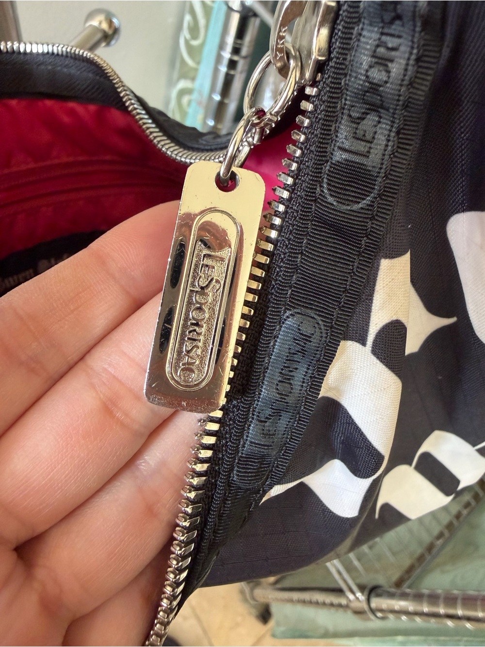 Gwen Stefani Lamb Lesportsac Shoulder Bag - Picture 3 of 9